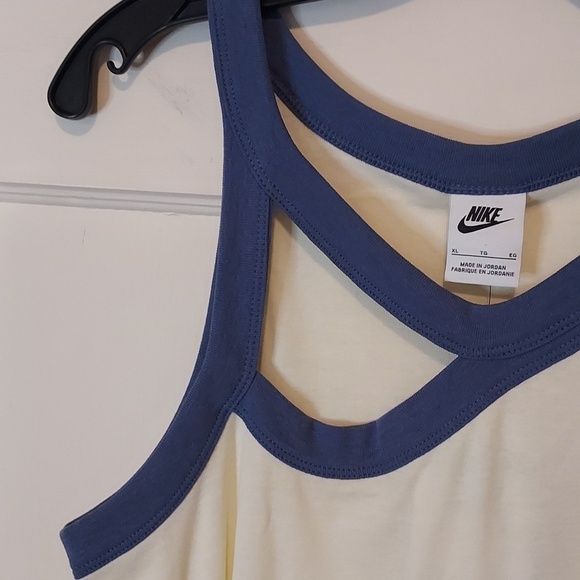 Nike Sportswear Collection Women's Cutout Tank Top Coconut Milk - Picture 10 of 16
